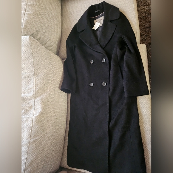 CINZIA ROCCA Double-Breasted Camel Hair Coat IT 38 (size 2) - Picture 6 of 9